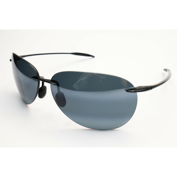 Maui Jim Other - Maui Jim MJ 421-02 Rimless Sunglasses Black